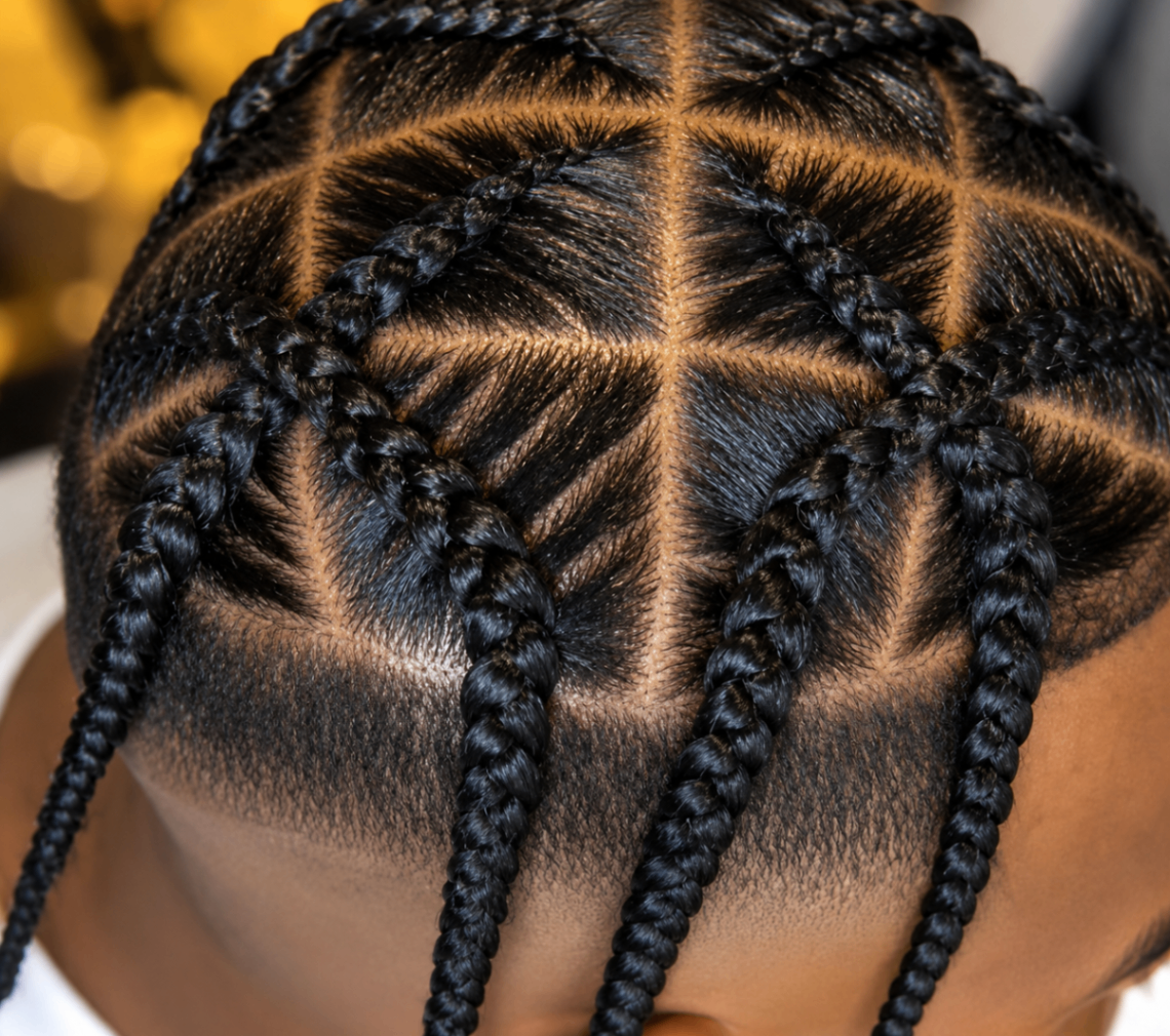 Diamond Part Braids