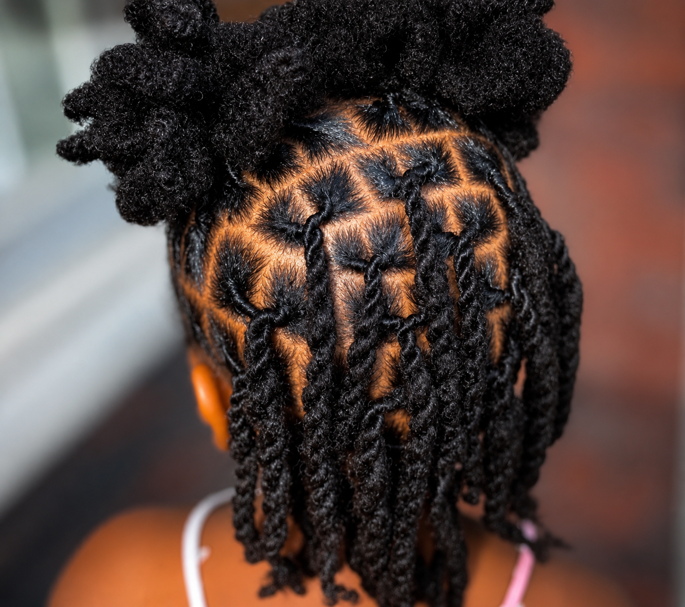 Loc Maintenance w/ Style — Children Under 10